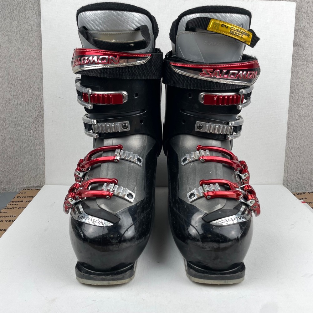 Salomon Mission 7 Ski Boots Energyzer 70 Black Red - Mens Size 27/27.5 (M 9/10) - Picture 3 of 16
